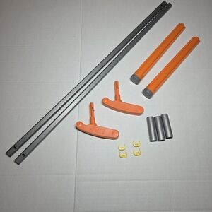 NERF 1987 Indoor Golf 2 Replacement Clubs with Extra Pieces